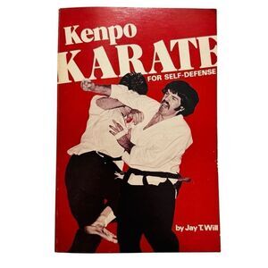 Kenpo Karate for Self-Defense  Jay T Will 1977 Paperback Ed Parker martial arts